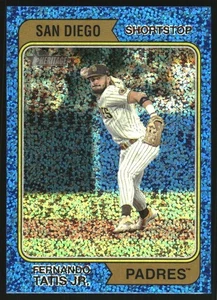 B3424- 2023 Topps Heritage Chrom Blau Sparkle BB -du Pick- 15 + Gratis US Schiff - Bild 1 von 5