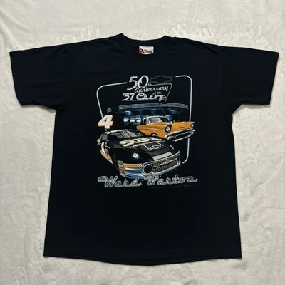 Camiseta De Colección Chevy 57 Nascar Ward Burton 50 Aniversario Rara Gráfica XL Hombres Foto 1 de 4