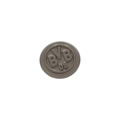 Borussia Dortmund BVB Pin Emblem silber matt - Bild 1 von 3