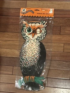 Pfeife Vintage Party Partner Old Time Halloween zwinkernde Eule 2003 neu aus altem Lagerbestand - 18 "x 7" - Bild 1 von 14