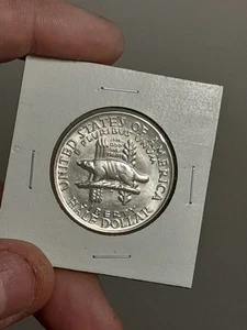 1936 Wisconsin Commemorative Silver Half Dollar BU - Picture 1 of 7