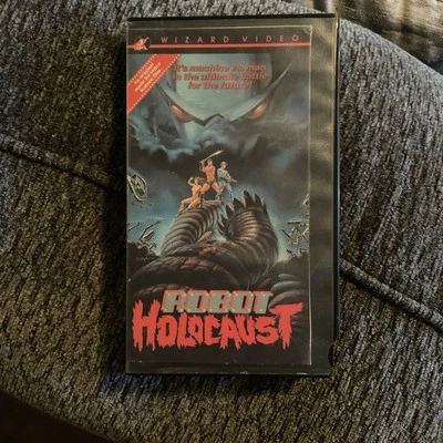 Robot Holocaust VHS 1987 Horror Sci Fi Tim Kincaid Mutant Hunt Breeders Video! - Image 1 of 4