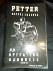 Petter PH Diesel Engines Operators Handbook Issue 13 #332083 1972