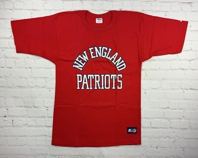 NUEVA Camiseta De Colección Años 80 Starter New England Patriots NFL Puntada Única LG EE. UU. Foto 1 de 4