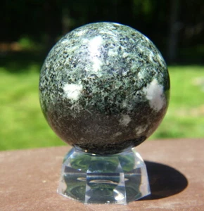 Preseli Stone / Preseli Bluestone Sphere Crystal Ball - Picture 1 of 7