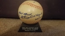 1960 Pittsburgh Pirates Plastic Autograph Baseball Bank Roberto Clemente RARE