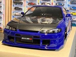 Tamiya 1/10 RC Car Painted Body Nissan S15 Silvia Purple x Gunmetal - Picture 1 of 9