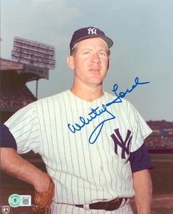 Yankees Whitey Ford Authentic Signed 8x10 Photo Autographed BAS #BD71794 - Picture 1 of 1