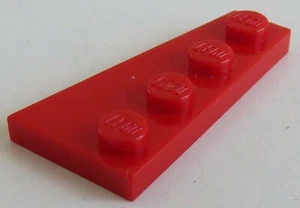 LEGO - Placa / Placa 4x2 izquierda (4 piezas), rojo #41770 - Imagen 1 de 1