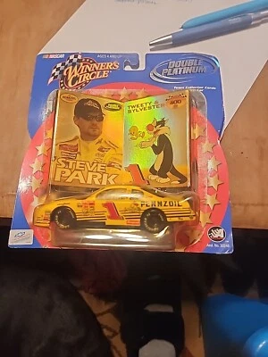 Coche Winner's Circle Doble Platino Steve Park #1 Piolín y Silvestre 2002 1:43 Foto 1 de 2