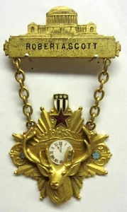 Early B.P.O.E. ELKS Robert A. Scott Name Pin - Picture 1 of 4
