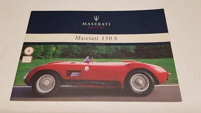 MASERATI 150S Sports Car Collection No 4 LUDVIGSEN Book Brochure - Immagine 1 di 3