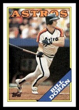 1988 Topps #745 Bill Doran Houston Astros Baseball card