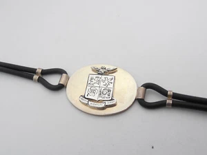 Luftwaffe Militär Italienisch: Armband aus Silber 925 & Caucciù- - Picture 1 of 4