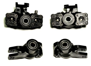 Bloques de dirección Arrma Kraton V6 6s BLX bujes nudillos portadores delantero trasero 68 - Imagen 1 de 3