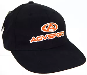 NUOVO CAPPELLO SNAPBACK AGVSPORT MOTO GEAR ETICHETTE PROMOZIONALI NERO BASEBALL PERFORMANCE - Foto 1 di 5