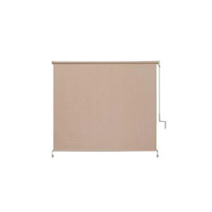 Coolaroo Exterior Roller Shade Cordless UV Blocking Fade Resistant 72 in. Wide - Picture 1 of 5