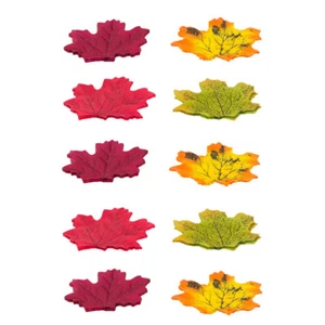 100 Pcs Maple Leaf Decoration Decorations Autumn Artificial Props - Picture 1 of 12