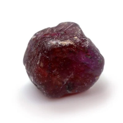 Certified 4.34ct Natural Untreated Red Ruby Unheated Hexagonal Crystal Rough - Image 1 of 4