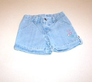 Pantalones cortos de algodón denim azul bordado Sonoma para niña 6 - Imagen 1 de 2