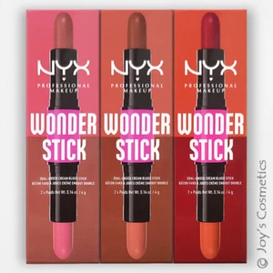 1 rubor NYX Wonder Stick - rubor crema de doble extremo "Elige tu 1 color" *Alegría* - Imagen 1 de 30