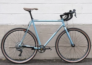 HUNTER Cyclocross/Gravel Bike, 58cm, Fillet Brazed Steel, Chris King, Paul White - Picture 1 of 24