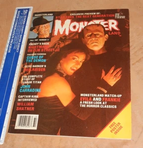 ORIGINAL 1987 MONSTER LAND MAGAZIN #17, HERBST 1987, MOVIELAND VERLAG - Bild 1 von 2