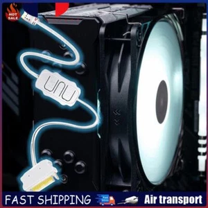 Câble de commande SATA vers 5V 3 broches RGB, câble d\'alimentation SATA allongé - Photo 1/10