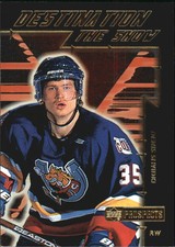 1999-00 (HKY) UD Prospects Destination the Show #DS9 Denis Shvidki