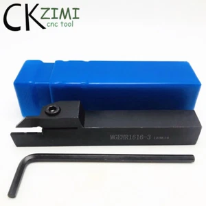 1× MGEHR1616-3 3mm Width Parting Off Turning Holder CNC Lathe Tool,For MGMN300 - Foto 1 di 6