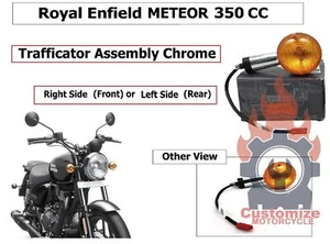 Royal Enfield "Traficador con Bombilla Delantera Derecha / Trasera Izquierda ... - Imagen 1 de 8