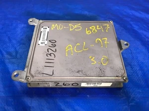 OEM 1997 ACURA CL ENGINE COMPUTER ECU ECM EBX - BRAIN 37820-P8A-L01 - Foto 1 di 2