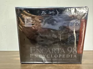 Microsoft Encarta 98 encyclopedia Five desk set MIB unopened - Picture 1 of 8