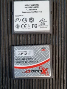 XCEED CF SG9CF512SME2 INDUSTRIAL GRADE COMPACT FLASH 2/PK (R2S3.8B3) - Afbeelding 1 van 4