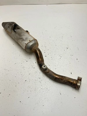 08 2008 Yamaha YZ250F Yz 250 f OEM cabezal de escape tubo silenciador leer Foto 1 de 4