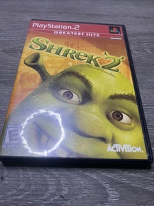 Shrek 2 (PlayStation 2 PS2) Black Label CIB Complete In Box W Manual - Picture 1 of 3