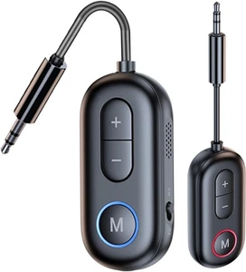 Récepteur émetteur Bluetooth 5.4 - Transmetteur audio sans fil Bluetooth 2 en 1 - Photo 1/7