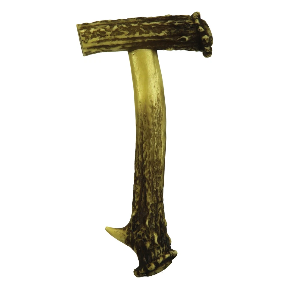 Rivers Edge Products Faux Deer Antler Letters, 8-Inch Resin Wall Decor, Letter T - Image 1 of 1