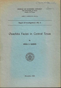 Ouachita Facies in Central Texas - Imagen 1 de 1