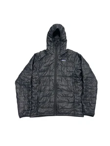 Patagonia Micro Puff Hoody Mens Size Small Black - Picture 1 of 6