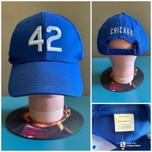 Cappello snapback 42 Jackie Robinson ricamato Wrigley Chicago Blockhead Y2K vintage - Foto 1 di 8