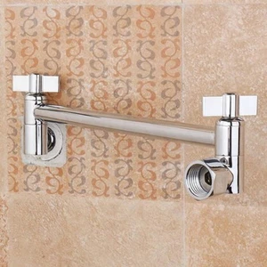 Einstellbare Dusche Kopf Verlängerung Dusche Extender Rohr Regen Dusche Kopf - Bild 1 von 6