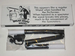 Comedy Break-Away Magic Wand - Fall Apart Prop Wand, Stage, Clowns, Comedians  - Picture 1 of 1