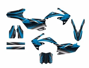 CRF 450R graphics custom decal kit for 2009 2010 2011 2012 #3333 Blue - Bild 1 von 2