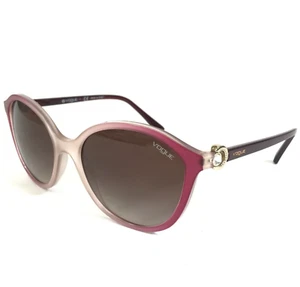 Vogue Sunglasses VO5229-SB 264413 Clear Pink Purple Fade with Brown Lenses 140 - Picture 1 of 11