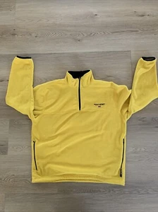 VINTAGE POLO SPORT RALPH LAUREN POLARTEC 1/4 ZIP FLEECE SWEATER MENS LARGE - Picture 1 of 17