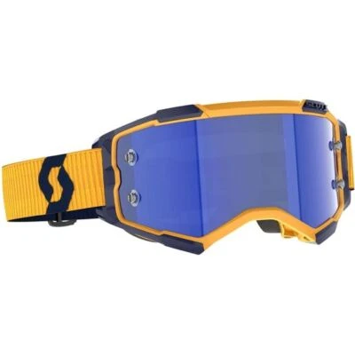 Mascarilla Goggle Fury Amarillo Oscuro/ Azul Oscuro/ Azul - Imagen 1 de 4