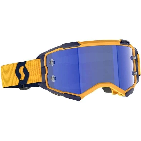 Mascarilla Goggle Fury Amarillo Oscuro/ Azul Oscuro/ Azul - Imagen 1 de 4
