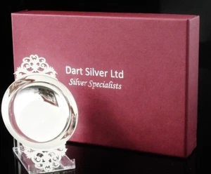 Quaich escocés de plata esterlina, nuevo en caja, con sello Edimburgo - Imagen 1 de 11