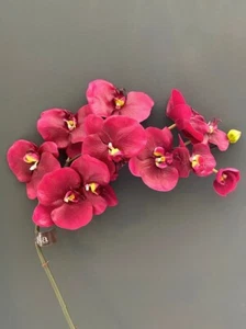 Sia Seiden Orchideen Blumen in verschiedenen Farben ca. 1 m lang - Bild 1 von 6